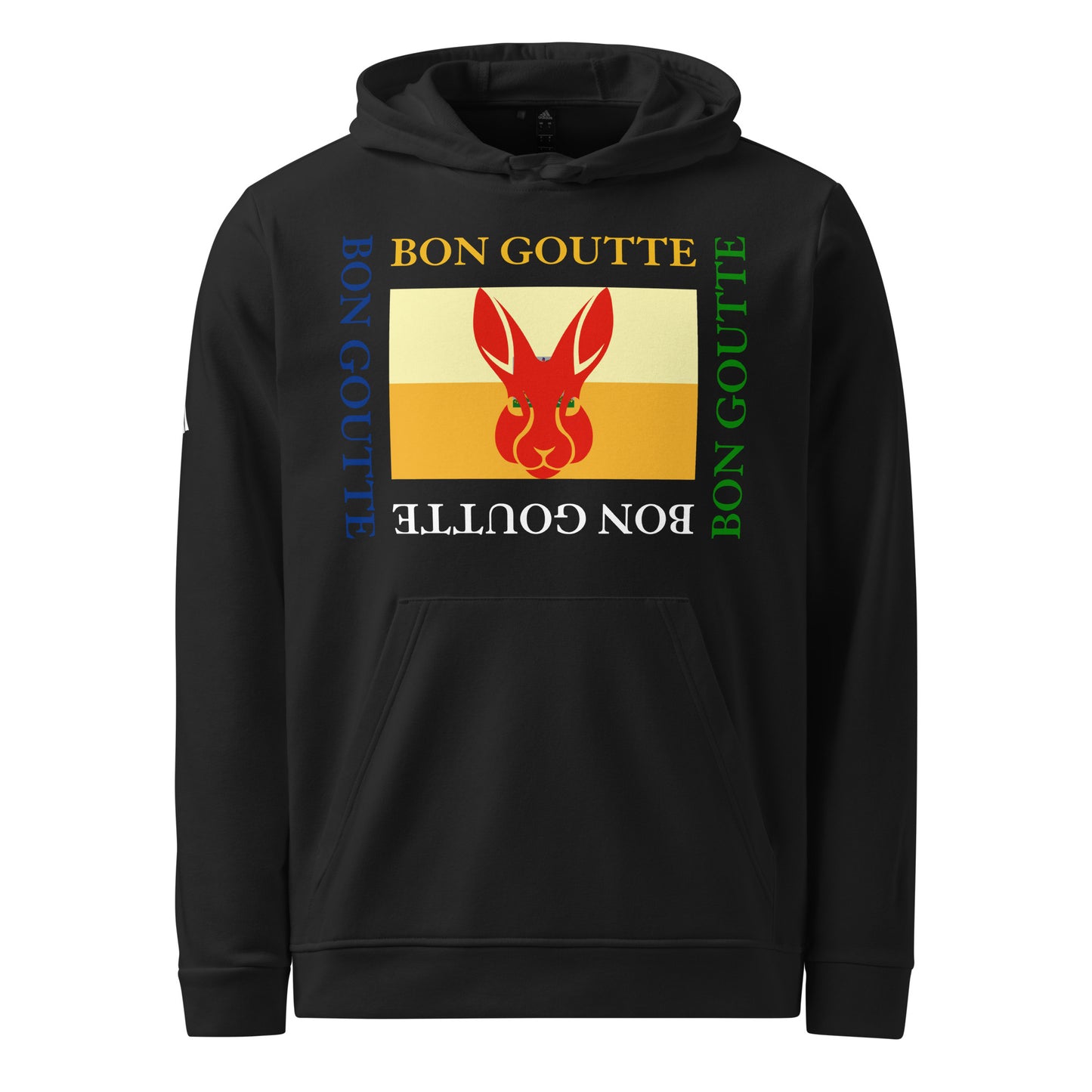 Polyibic Bon Goutte adidas fleece hoodie