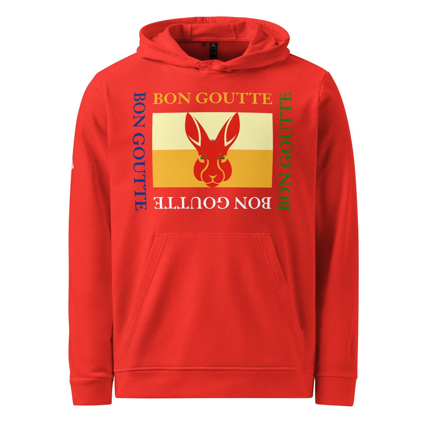 Polyibic Bon Goutte adidas fleece hoodie