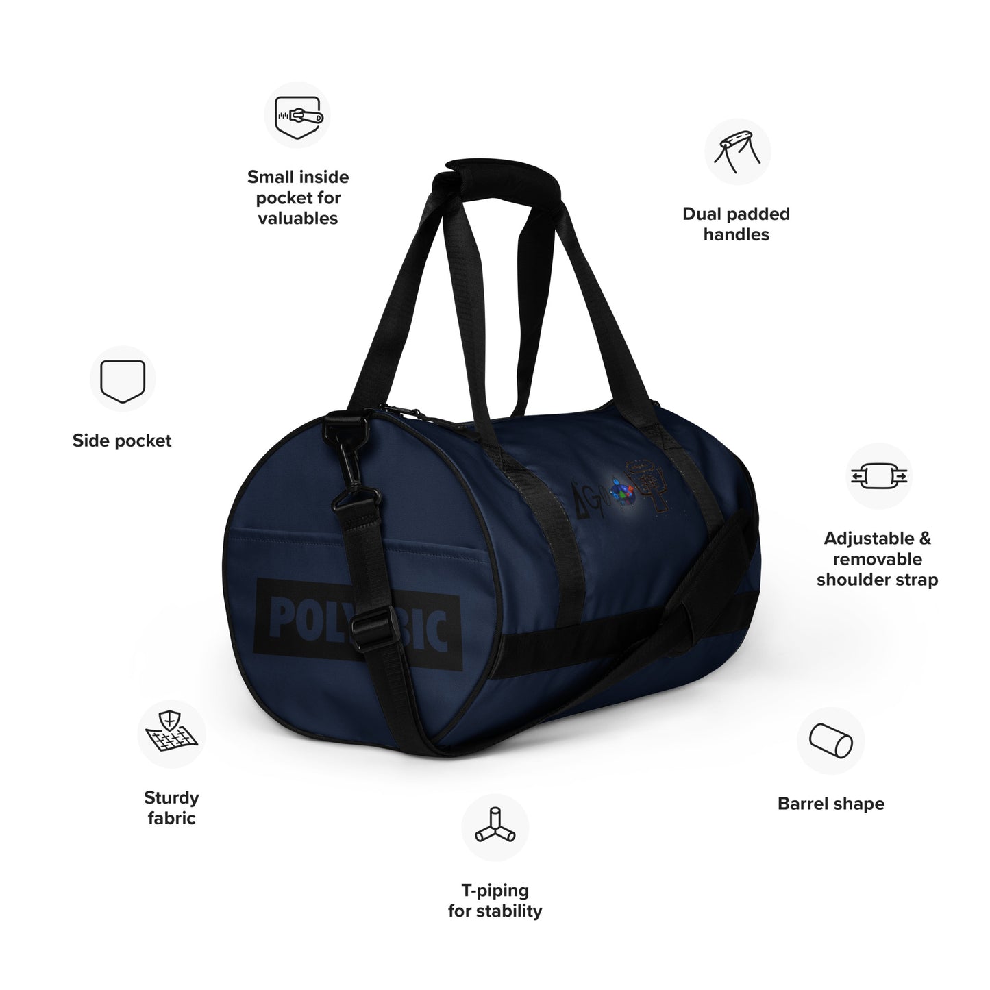 Polyibic GOAT  gym bag