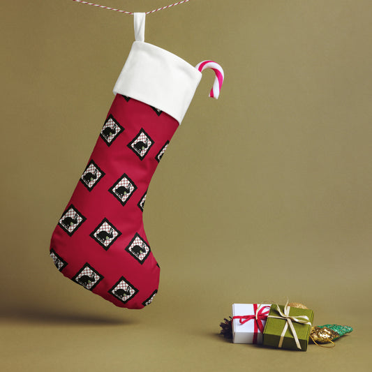 Polyibic Christmas stocking