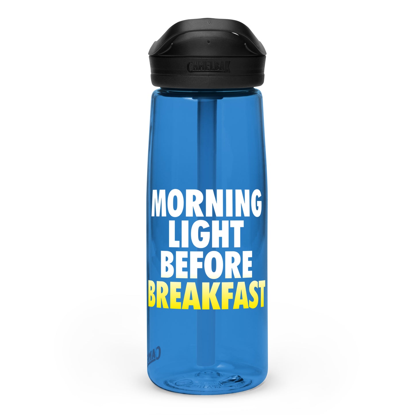 Polyibic Morning Light Before Breakfast Sports water bottle