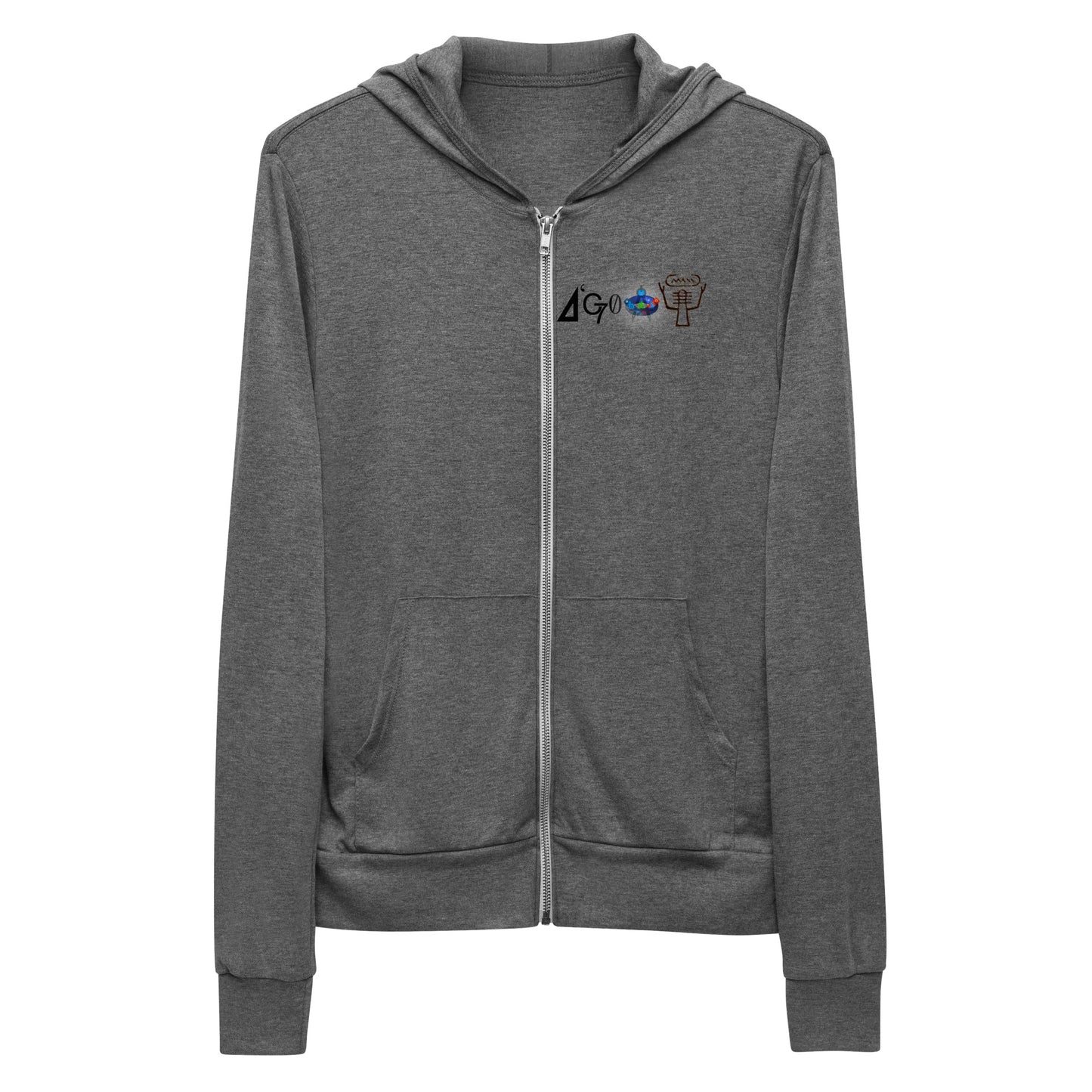 Polyibic GOAT Unisex zip hoodie