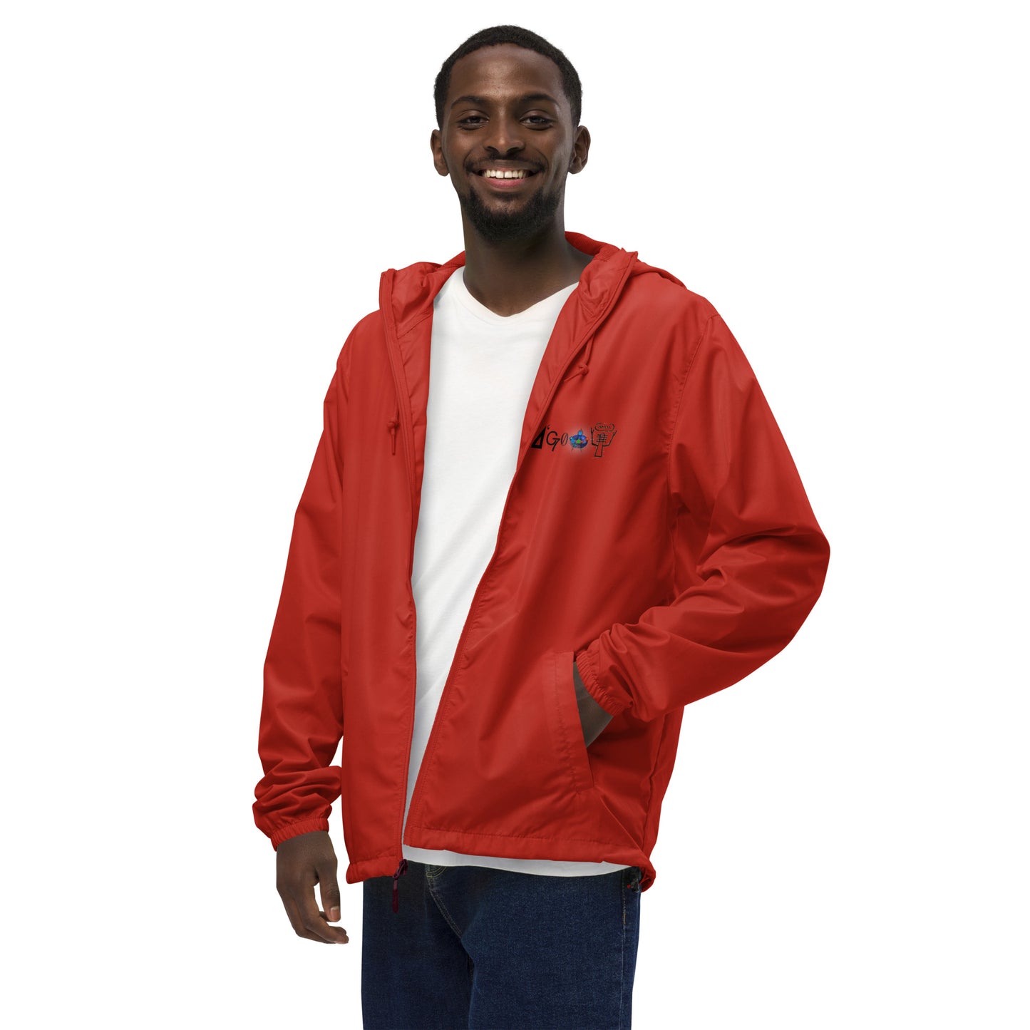 Polyibic GOAT Unisex lightweight zip up windbreaker