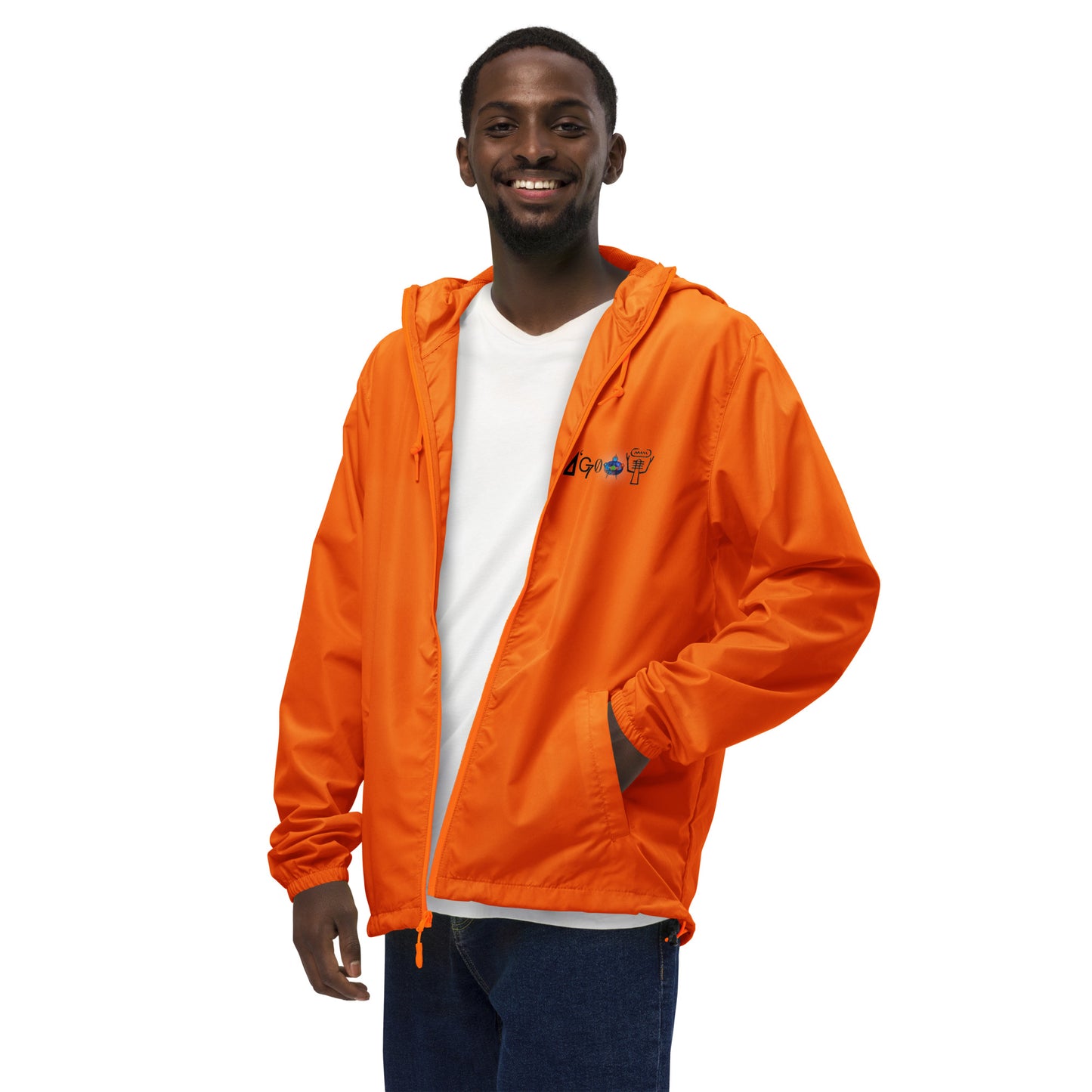 Polyibic GOAT Unisex lightweight zip up windbreaker