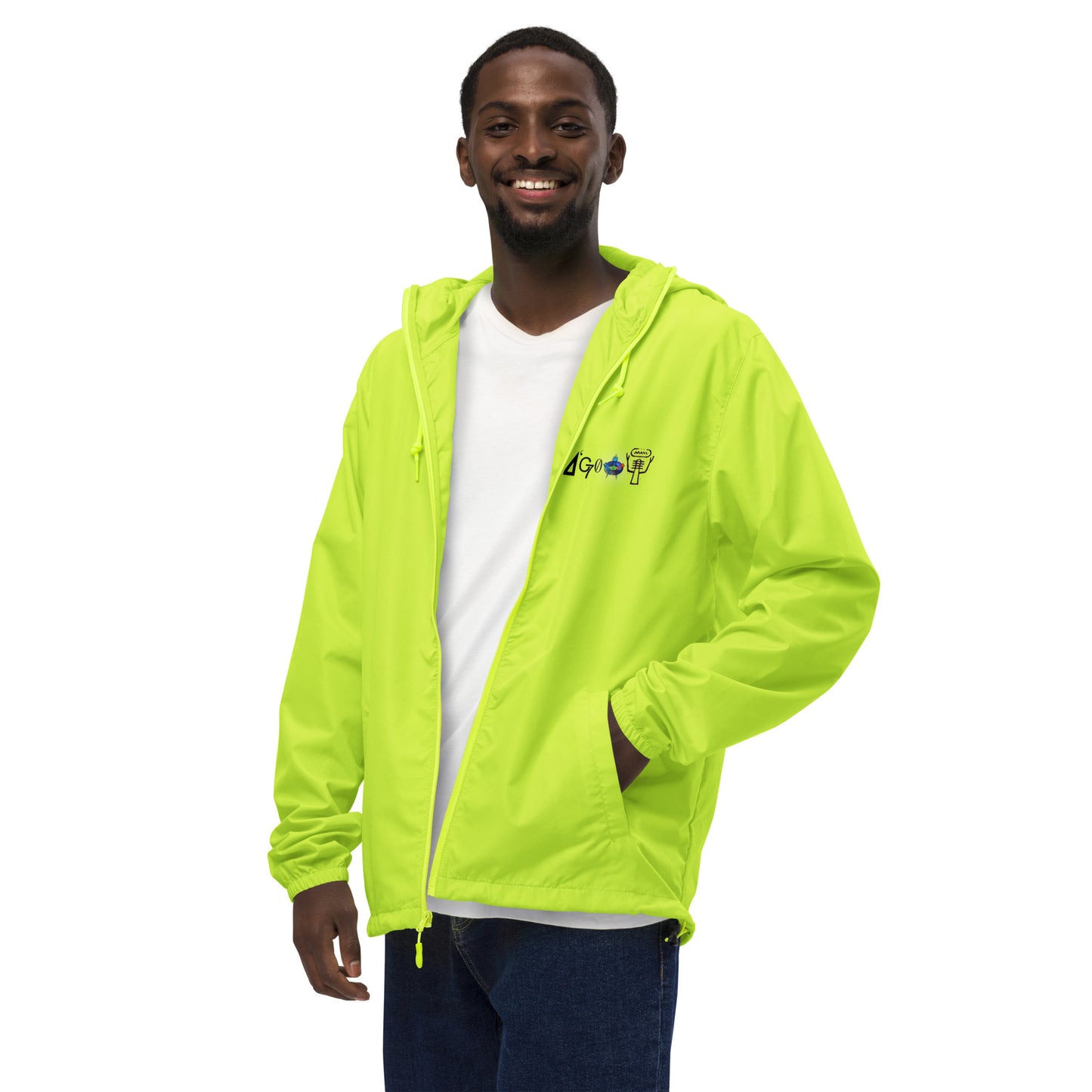 Polyibic GOAT Unisex lightweight zip up windbreaker