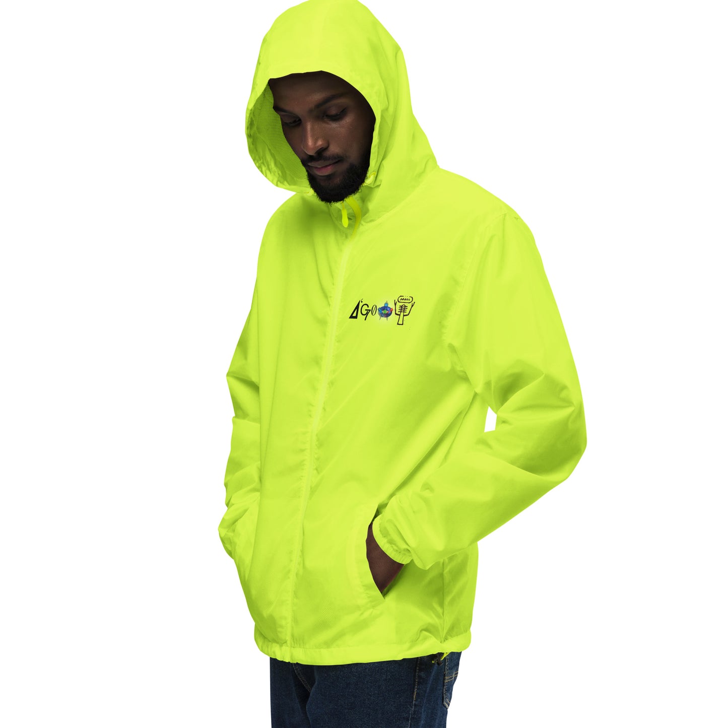 Polyibic GOAT Unisex lightweight zip up windbreaker