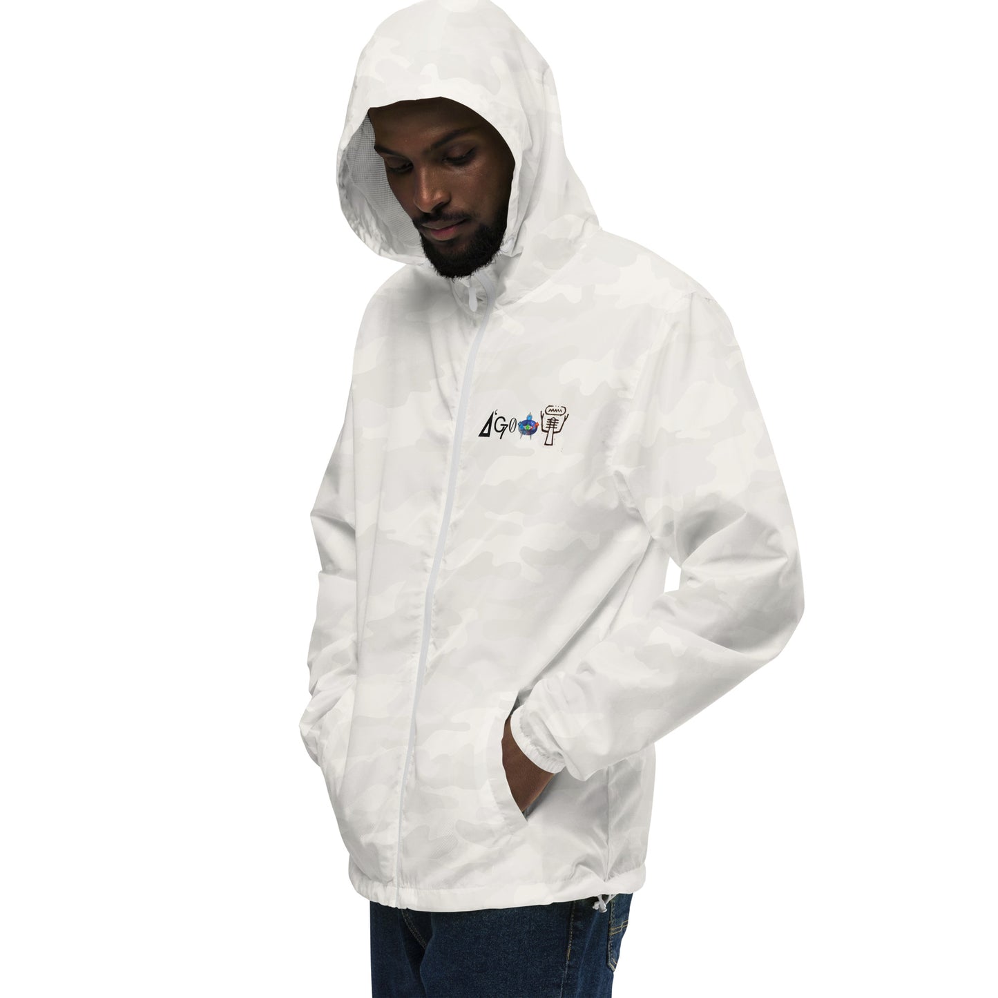 Polyibic GOAT Unisex lightweight zip up windbreaker