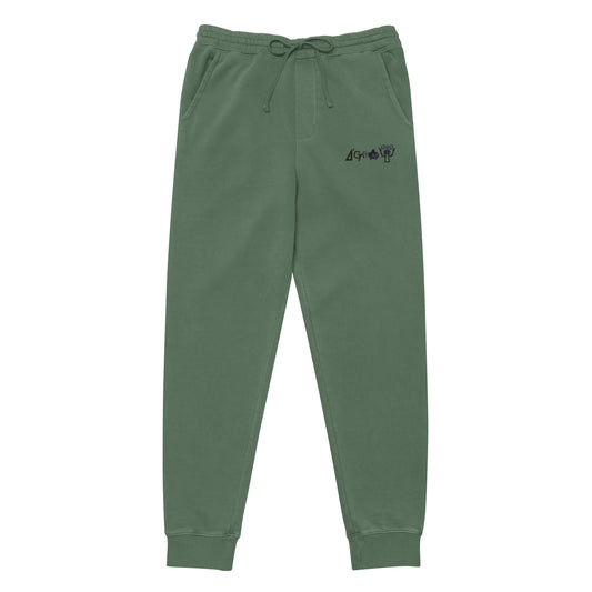 Polyibic Women"s  pigment-dyed sweatpants