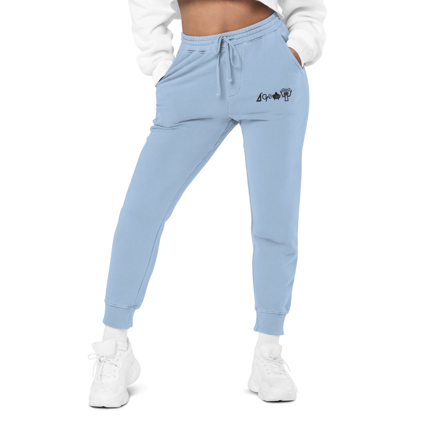 Polyibic Women"s  pigment-dyed sweatpants