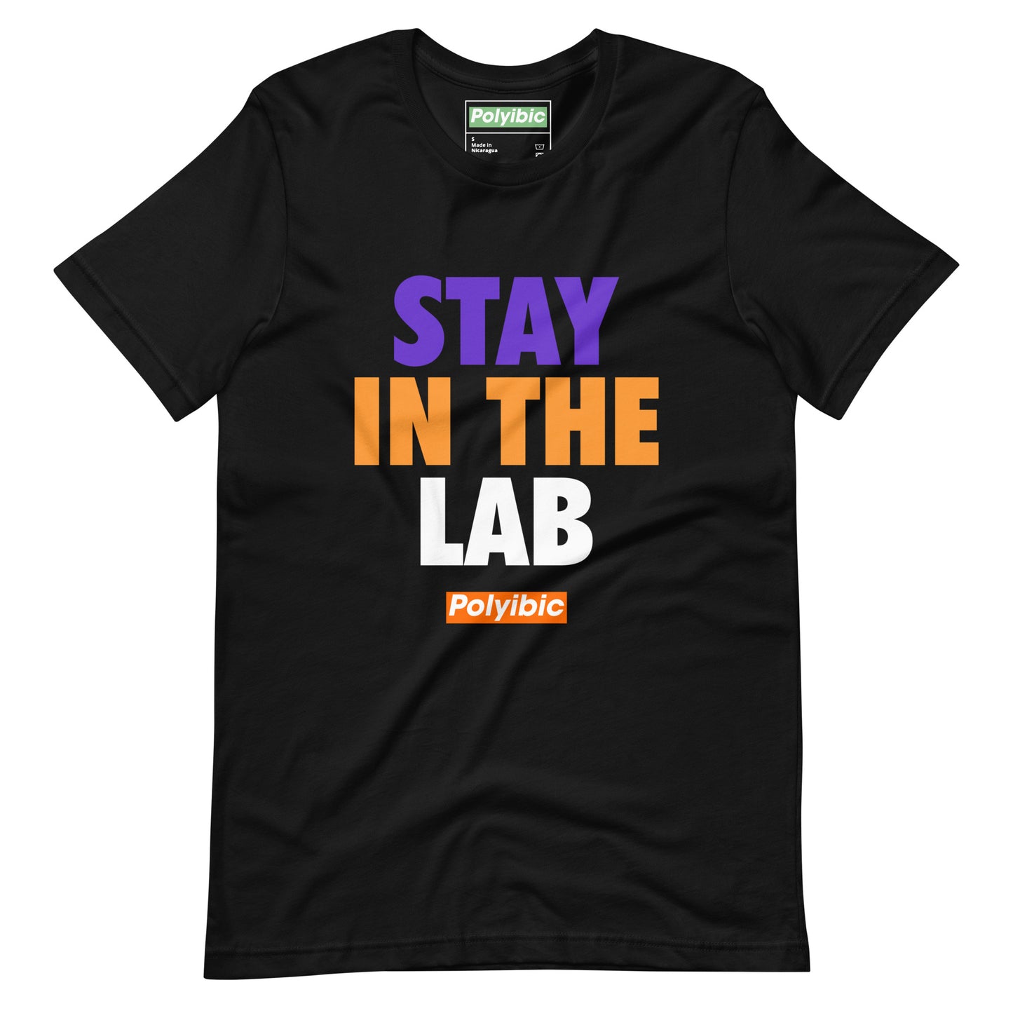 Polyibic STAY IN THE LAB Unisex t-shirt