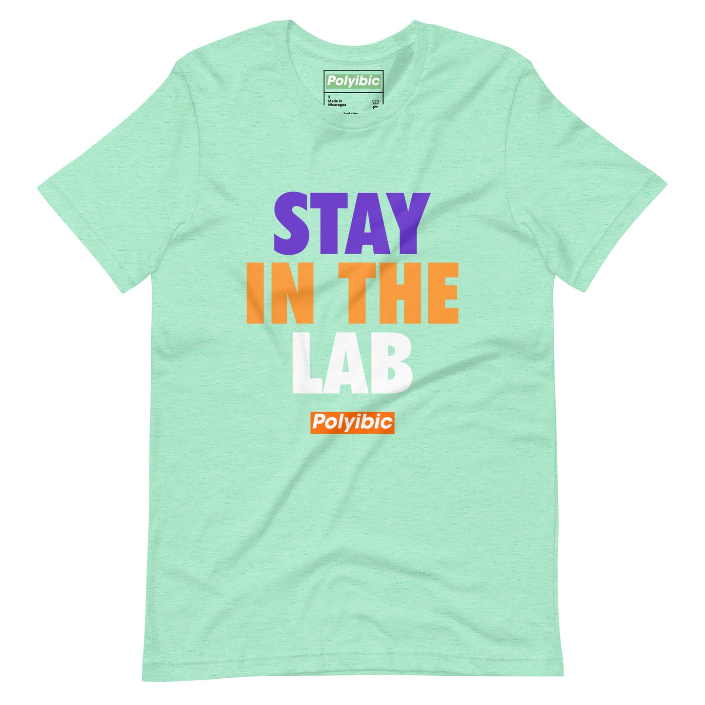 Polyibic STAY IN THE LAB Unisex t-shirt