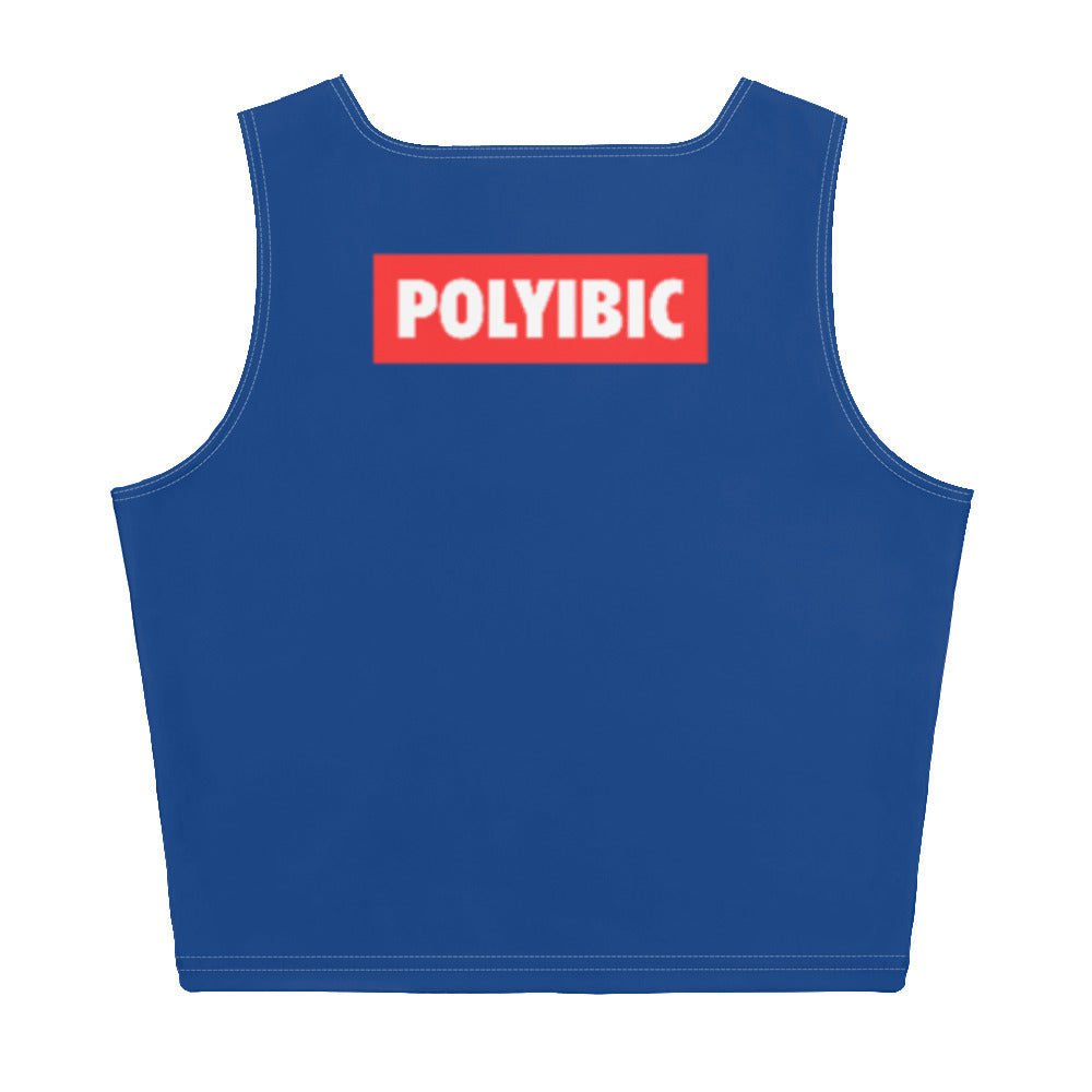 Polyibic Defund Diabetes Crop Top