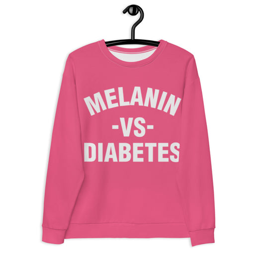 Polyibic Melanin vs Diabetes Sweatshirt