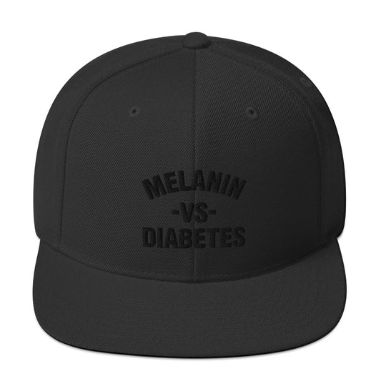 Polyibic Melanin vs Diabetes Snapback Hat