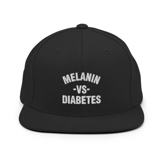 Polyibic Melanin vs Diabetes Snapback Hat