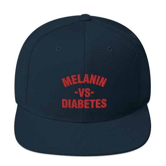 Poyibic Melanin vs Diabetes Snapback Hat