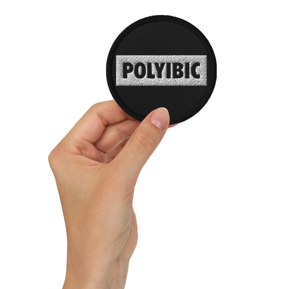 Polyibic Embroidered patches