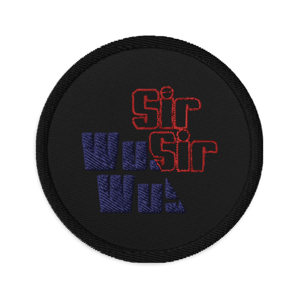 Polyibic WuSir Embroidered patches