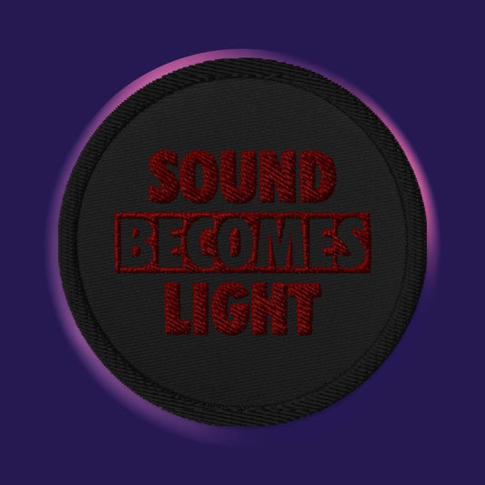 Polyibic Sounds Becomes Light Embroidered patches