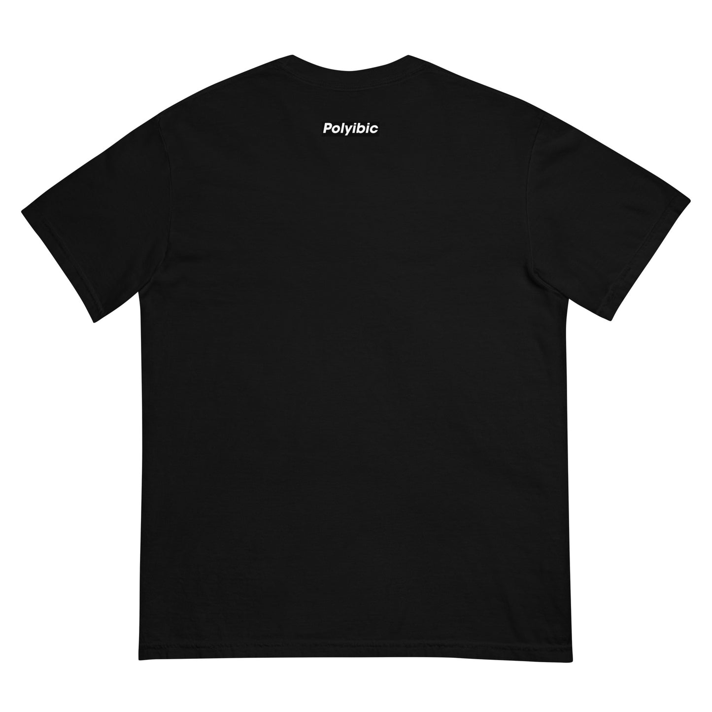 Polyibic  garment-dyed heavyweight t-shirt