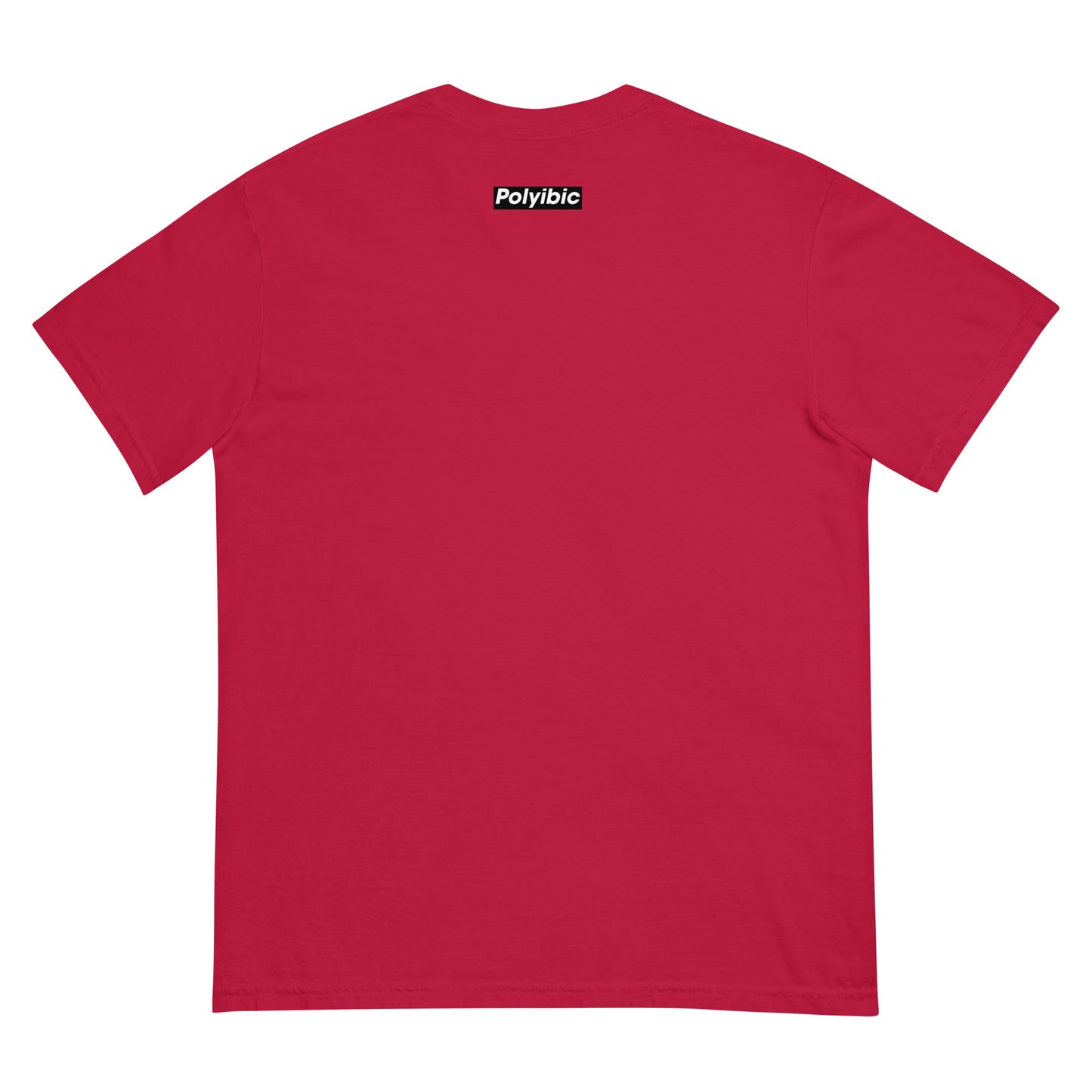 Polyibic  garment-dyed heavyweight t-shirt