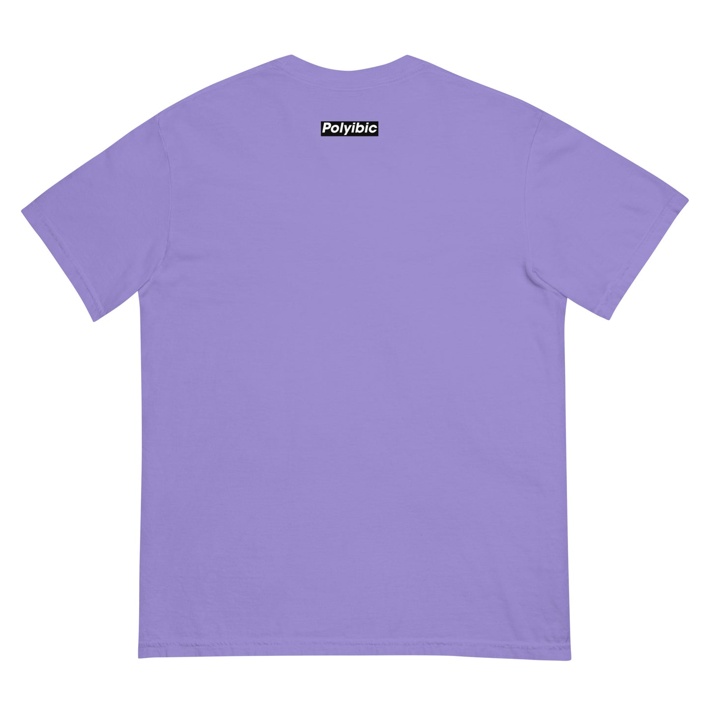 Polyibic  garment-dyed heavyweight t-shirt