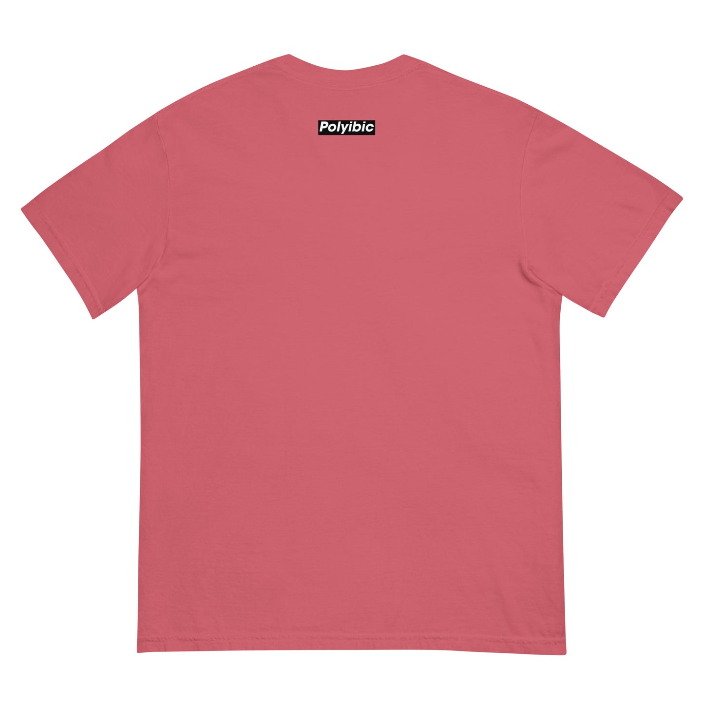 Polyibic  garment-dyed heavyweight t-shirt