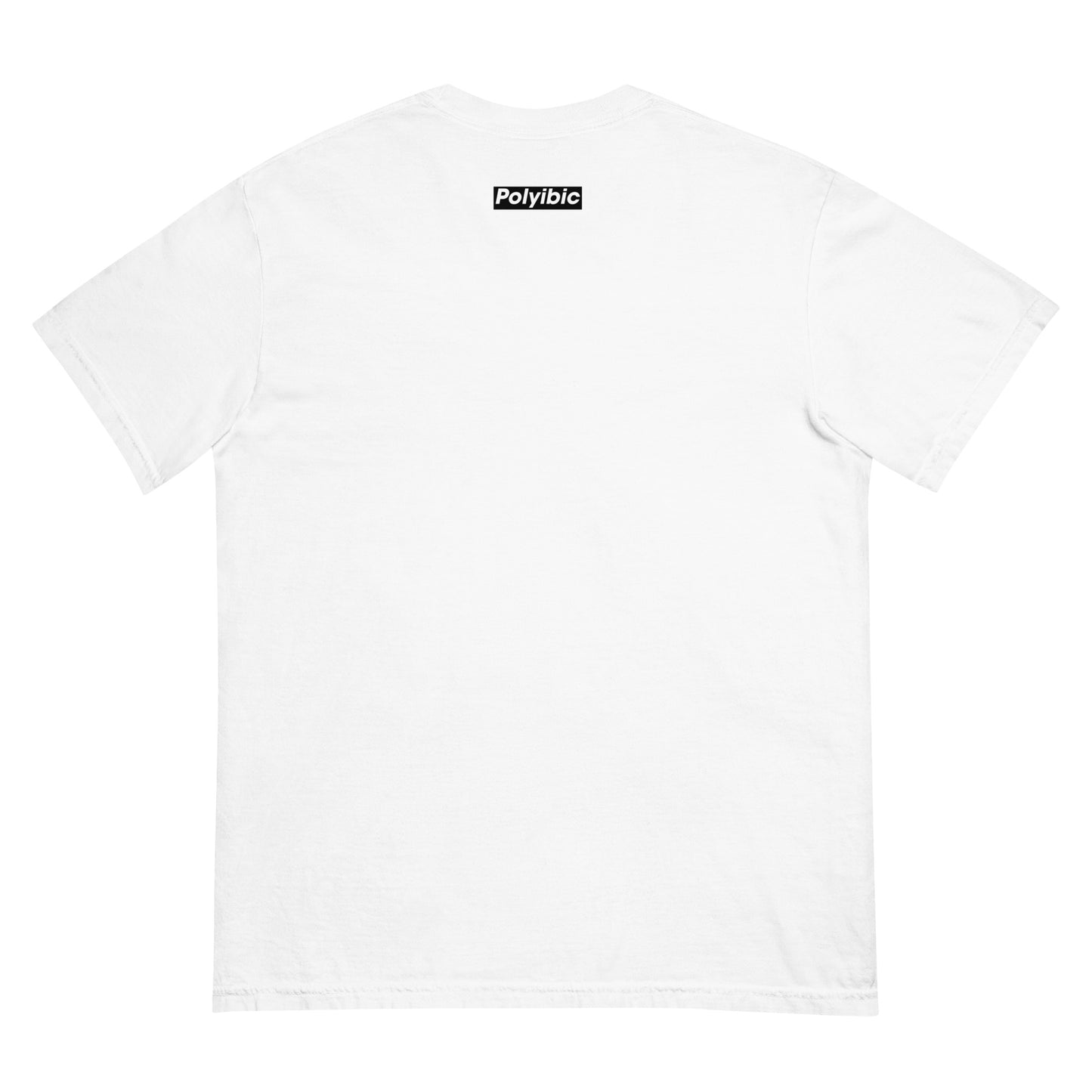 Polyibic  garment-dyed heavyweight t-shirt