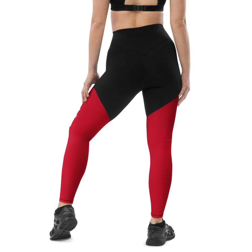 Polyibic Melanin vs Diabetes Sports Leggings