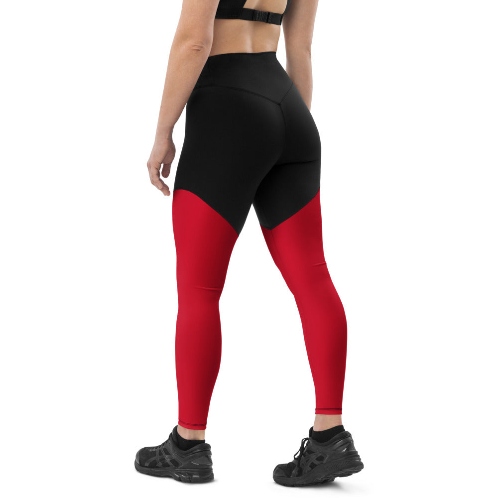 Polyibic Melanin vs Diabetes Sports Leggings