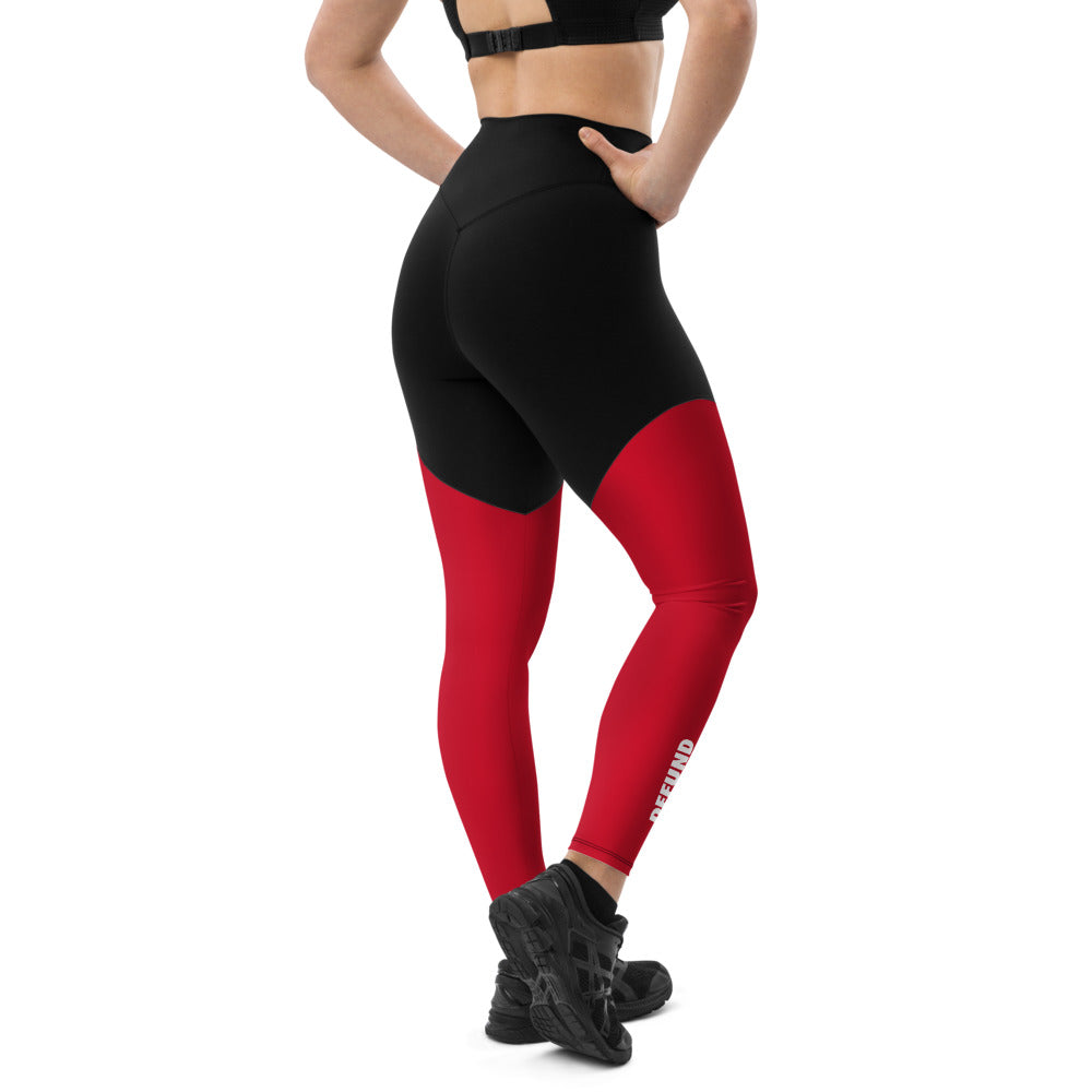 Polyibic Melanin vs Diabetes Sports Leggings