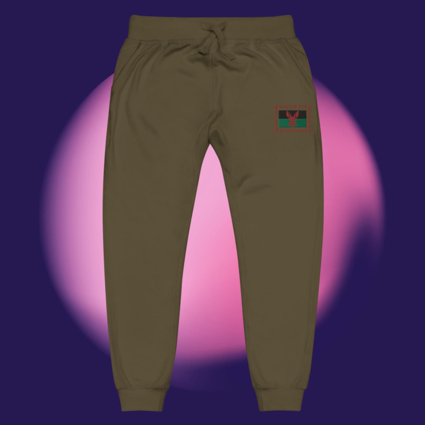 Polyibic Bon Goutte  fleece sweatpants