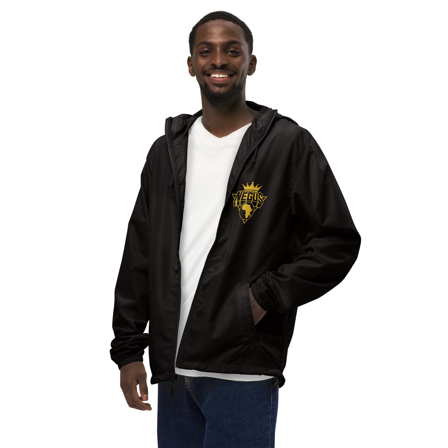 Polyibic Negus  lightweight zip up windbreaker