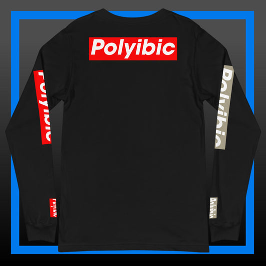 Polyibic Lower and Upper Khemet  Long Sleeve Tee