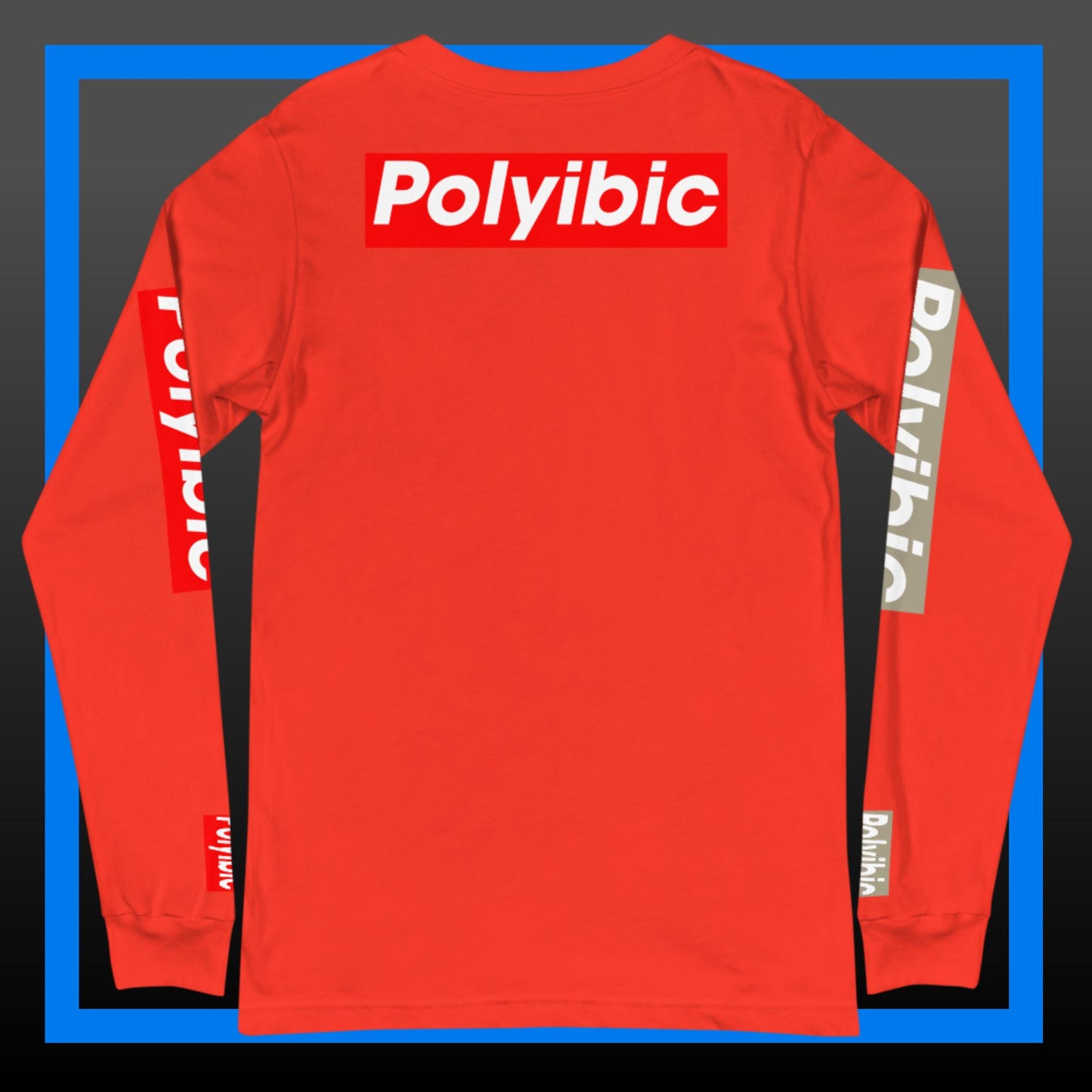 Polyibic Lower and Upper Khemet  Long Sleeve Tee