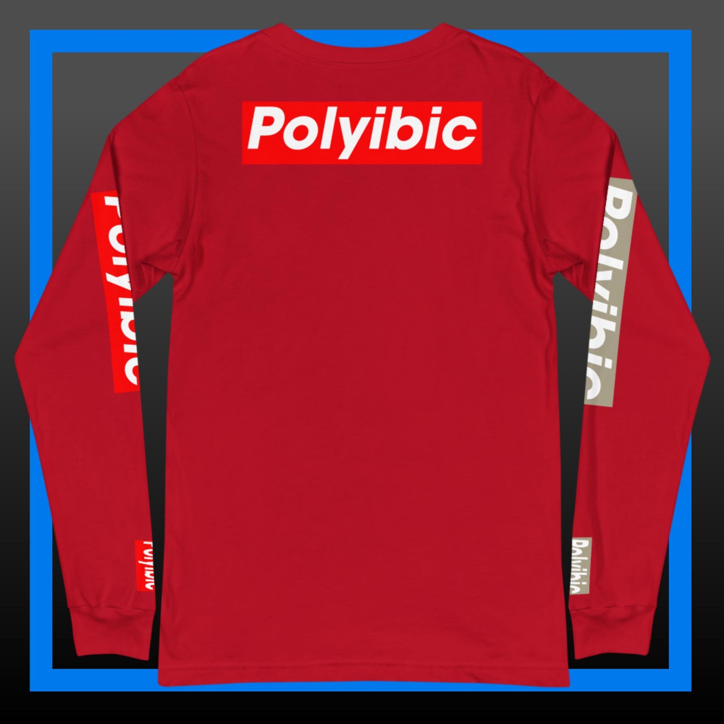 Polyibic Lower and Upper Khemet  Long Sleeve Tee