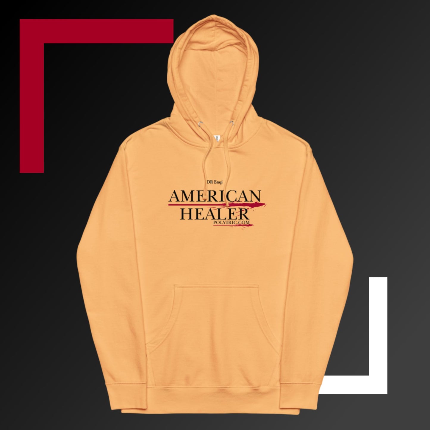 Polyibic American Healer Hoodie midweight hoodie