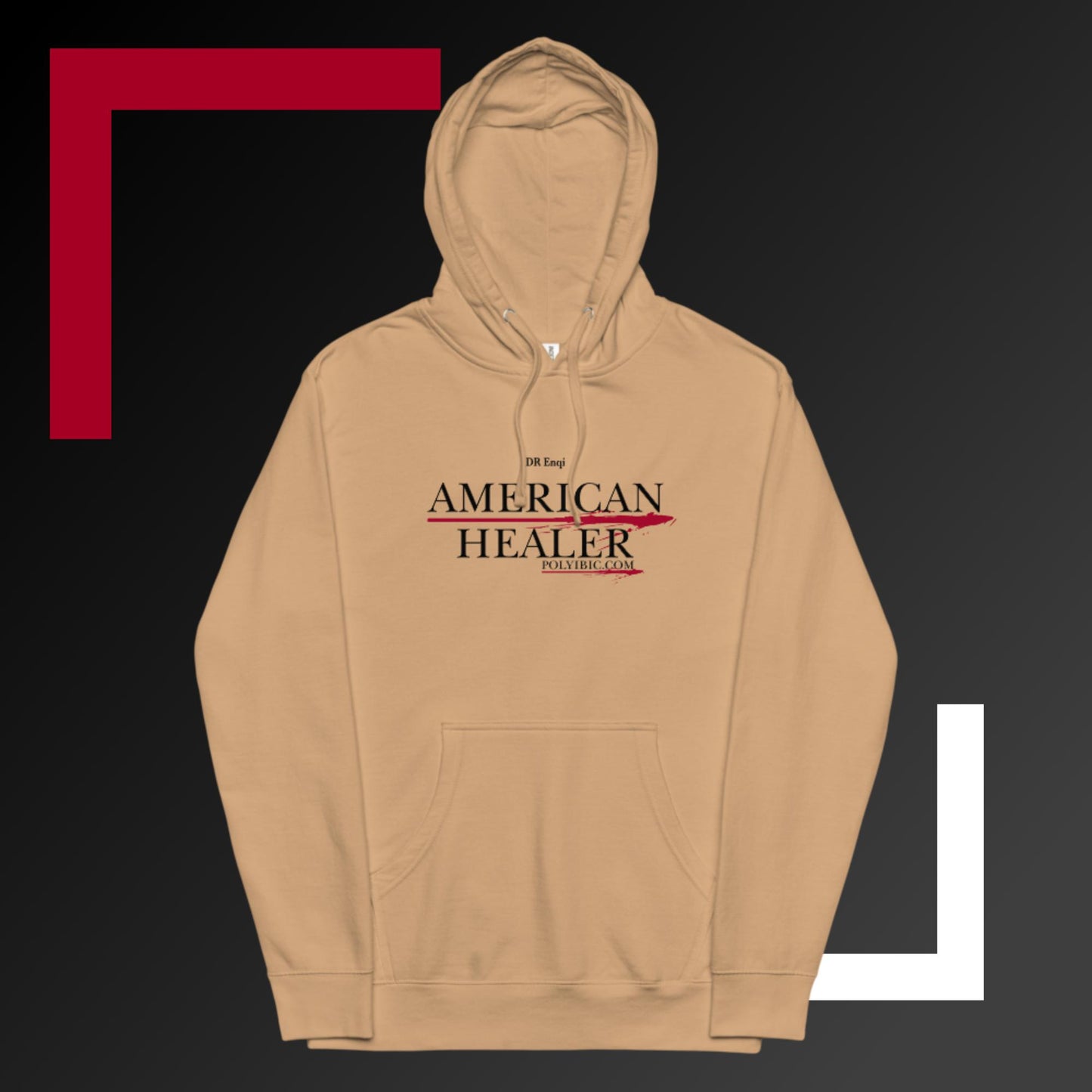 Polyibic American Healer Hoodie midweight hoodie