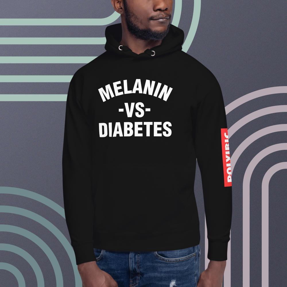 Polyibic Melanin vs Diabetes Hoodie