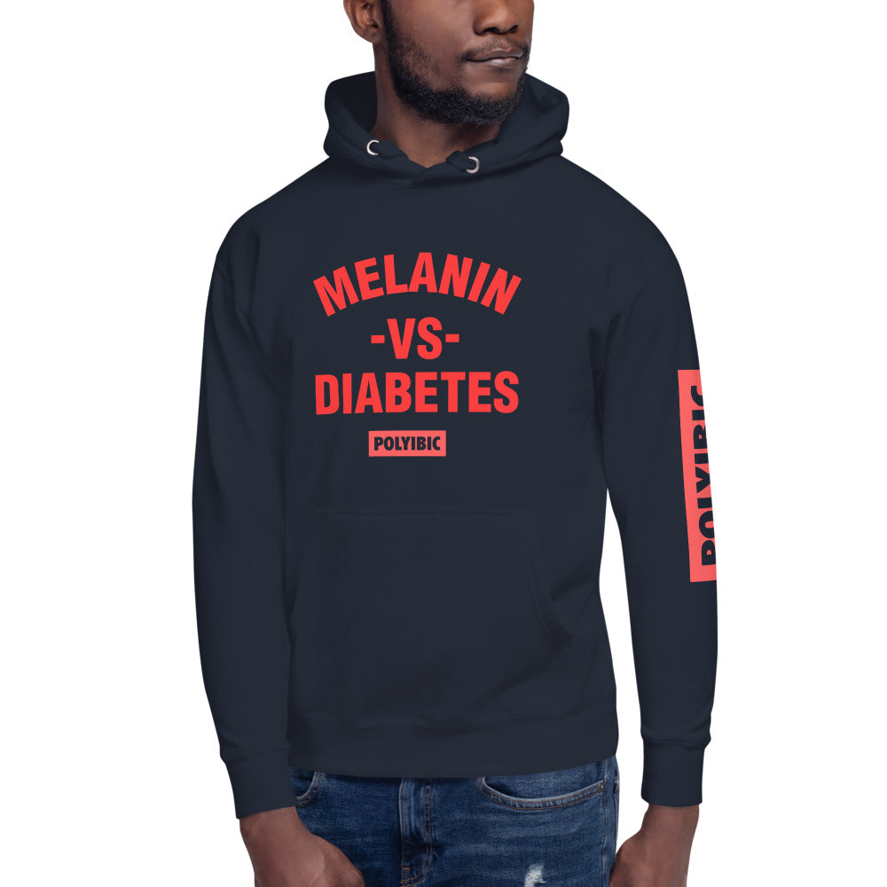 Polyibic Melanin vs Diabetes  Hoodie