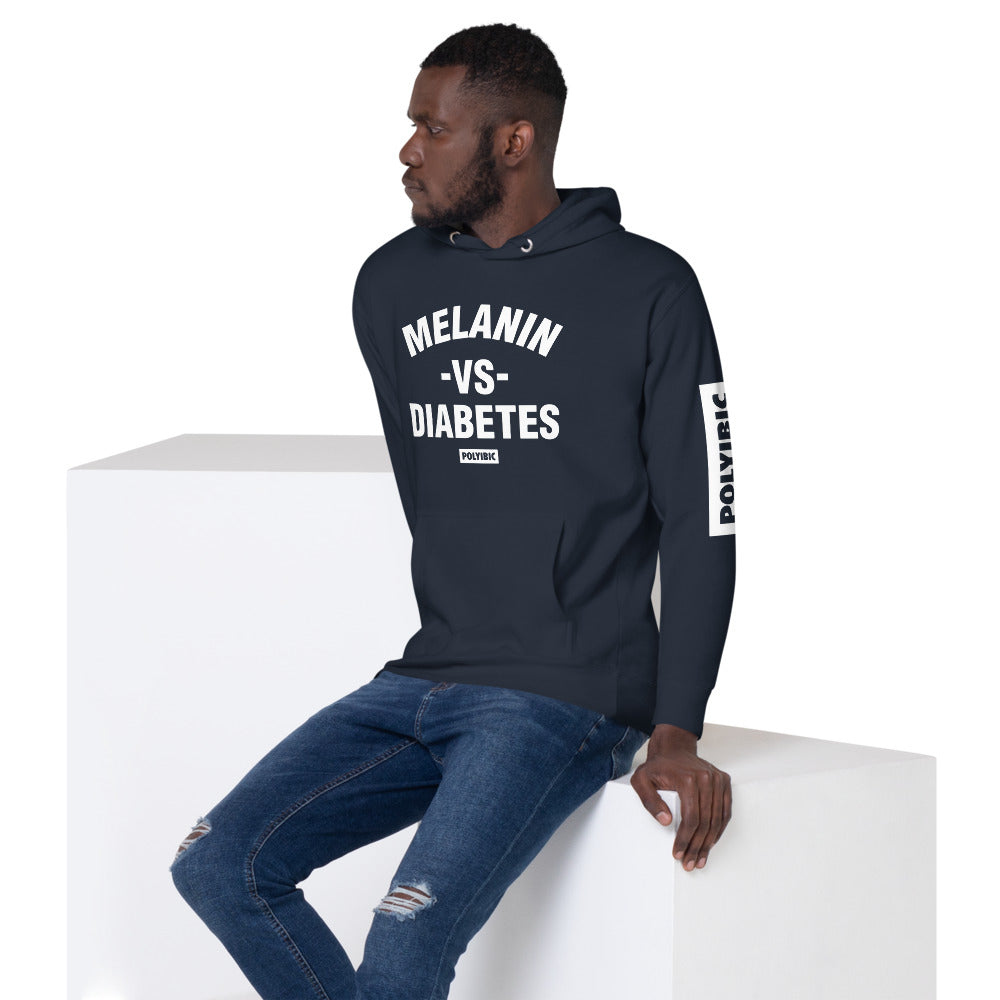 Polyibic Melanin vs Diabetes Hoodie