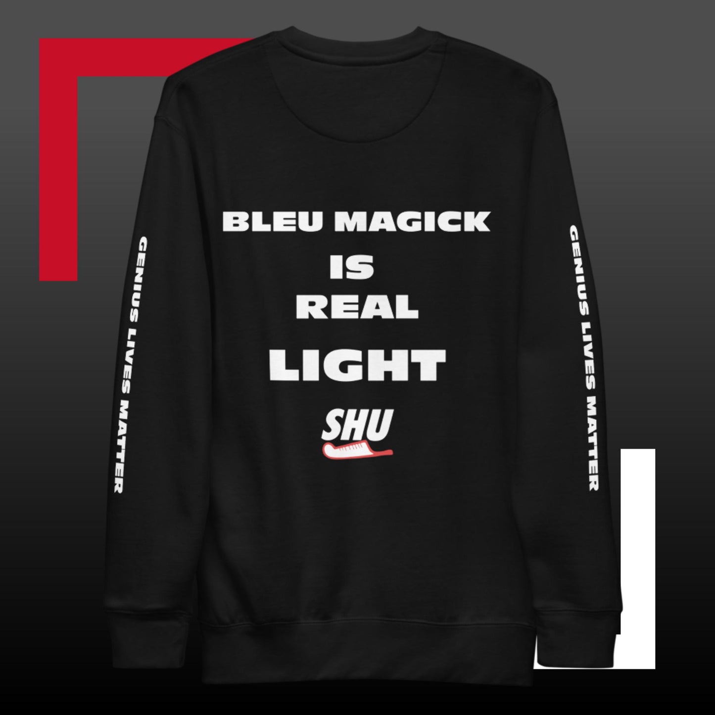 SHU "F" THE CHECK  Premium Sweatshirt