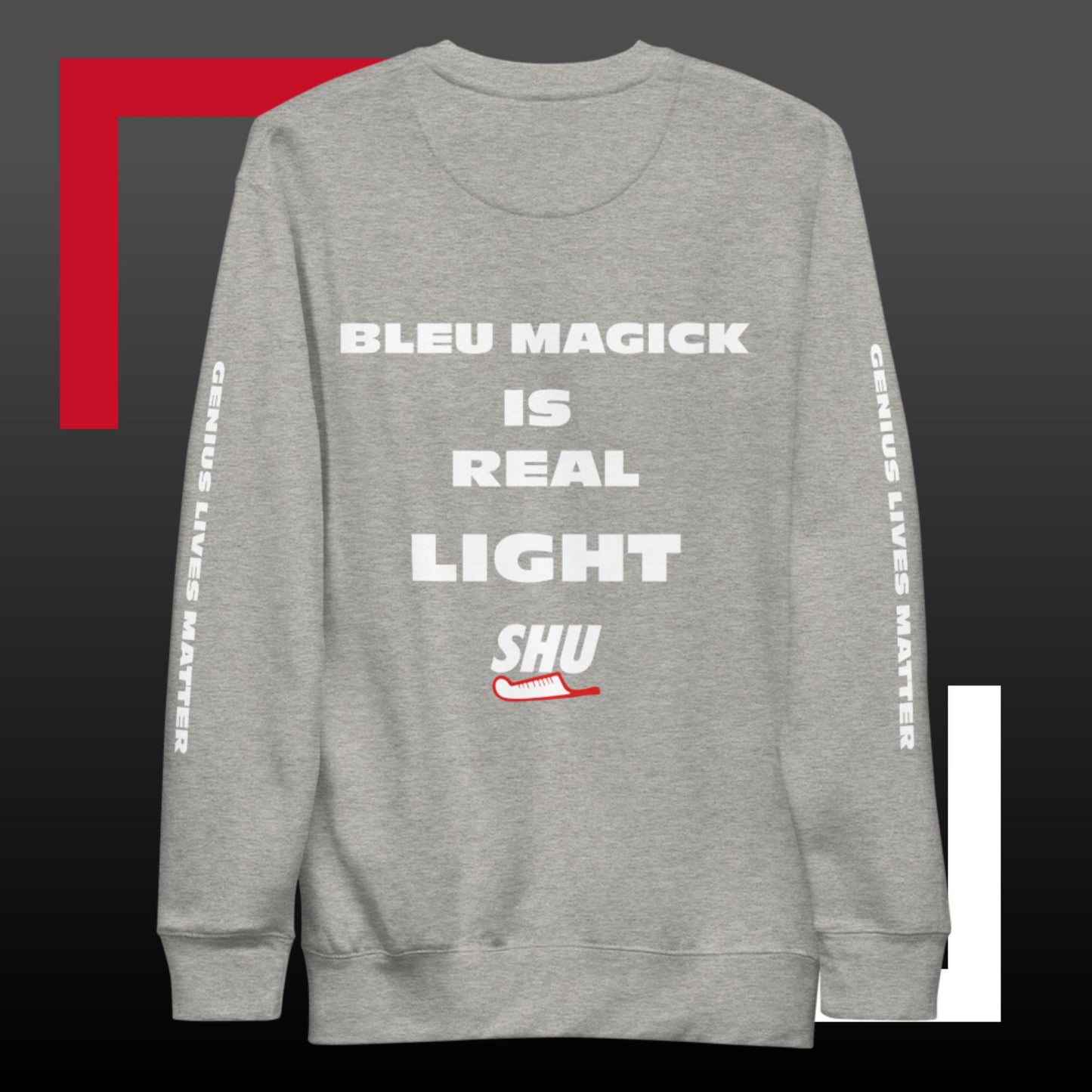 SHU "F" THE CHECK  Premium Sweatshirt