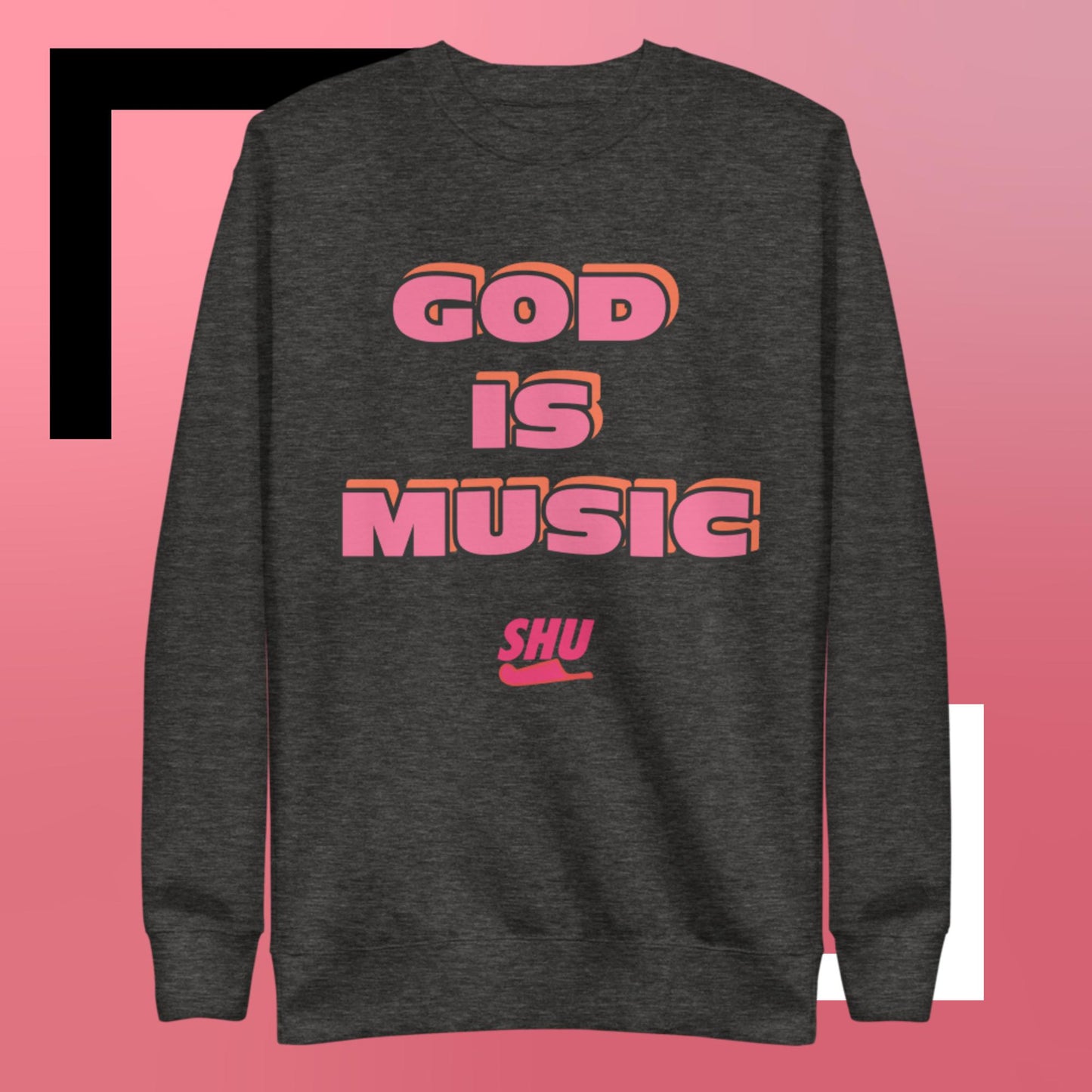 GOD IS MUSIC Women's  Premium Sweatshirt