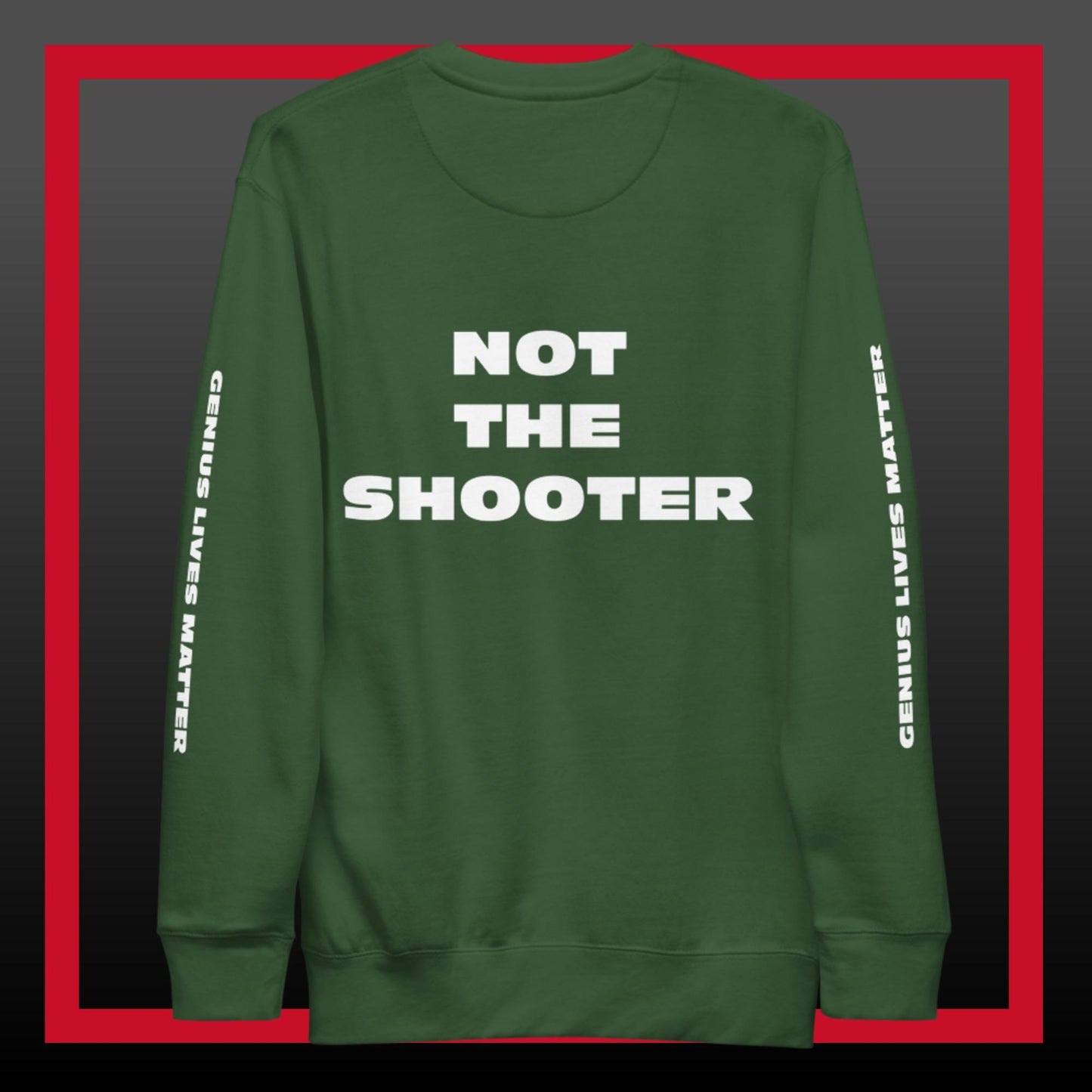 Polyibic Respect The Healer , Not The Healer  Premium Sweatshirt