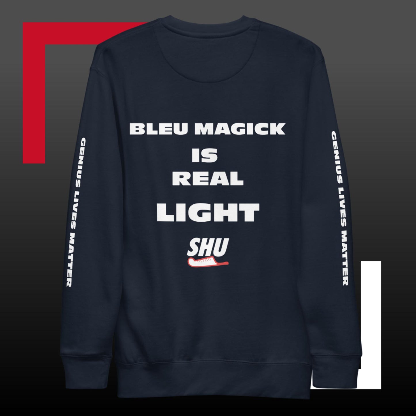 SHU "F" THE CHECK  Premium Sweatshirt