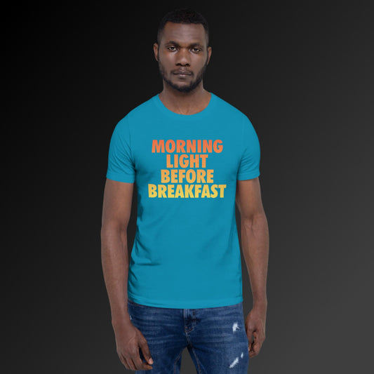 Polyibic Morning Light Before Breakfast  t-shirt