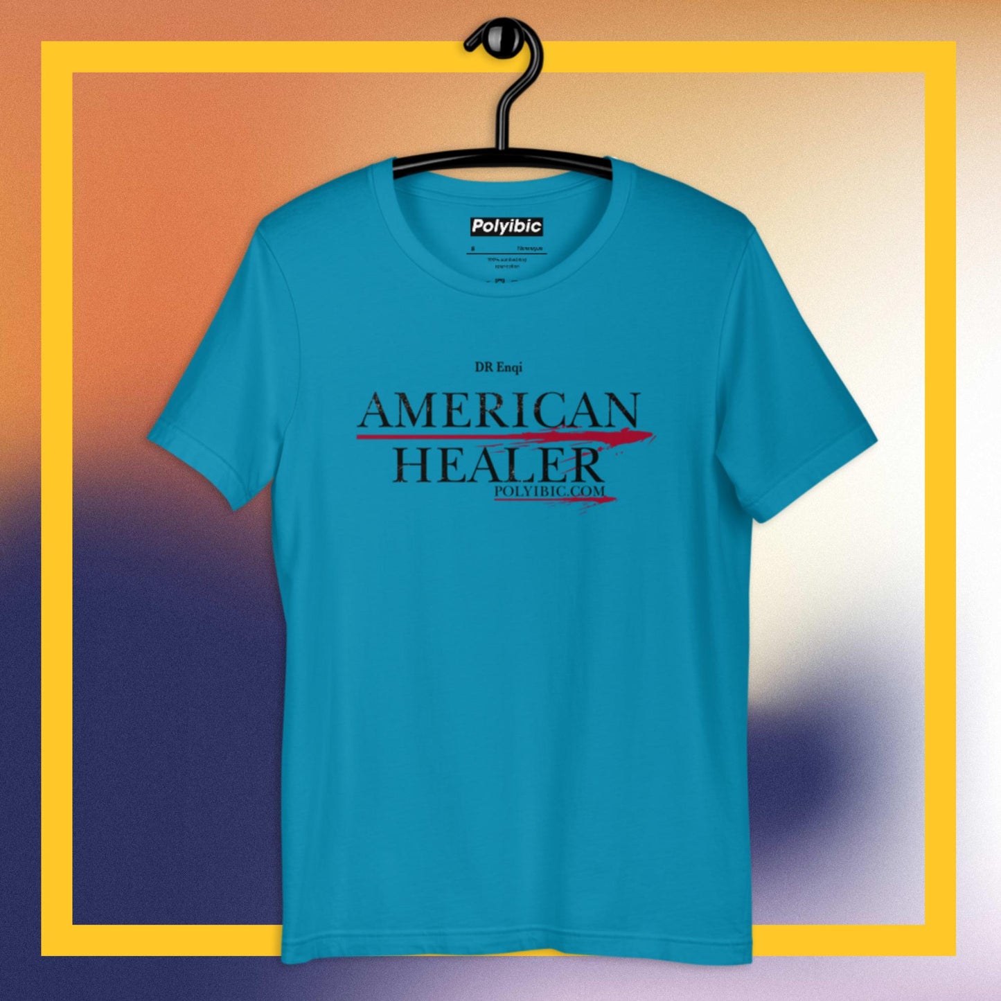 Polyibic American Healer  t-shirt