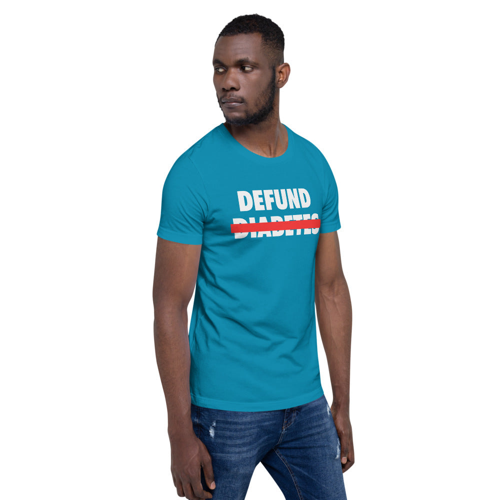 Polyibic  Defund Diabetes Short-sleeve  t-shirt