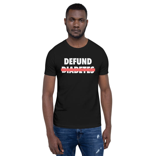 Polyibic  Defund Diabetes Short-sleeve  t-shirt